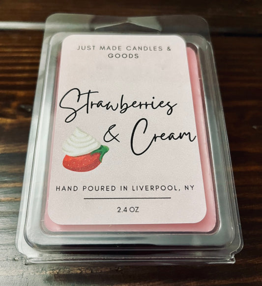Strawberries & Cream - Wax Melt