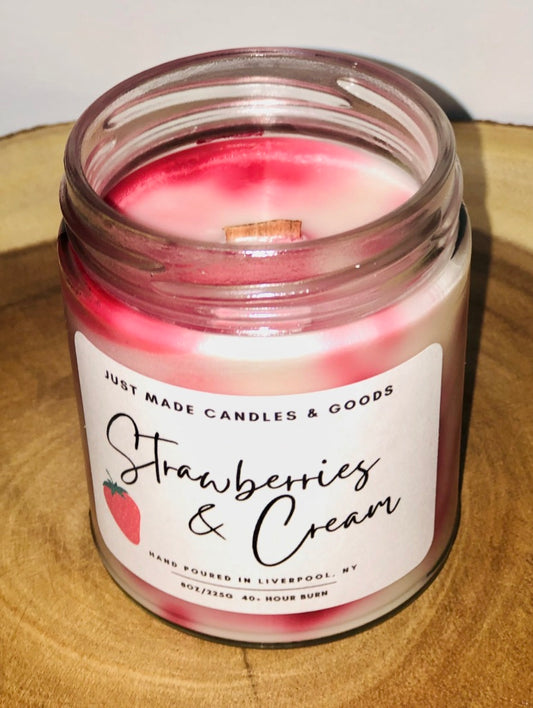 Strawberries & Cream - 8oz